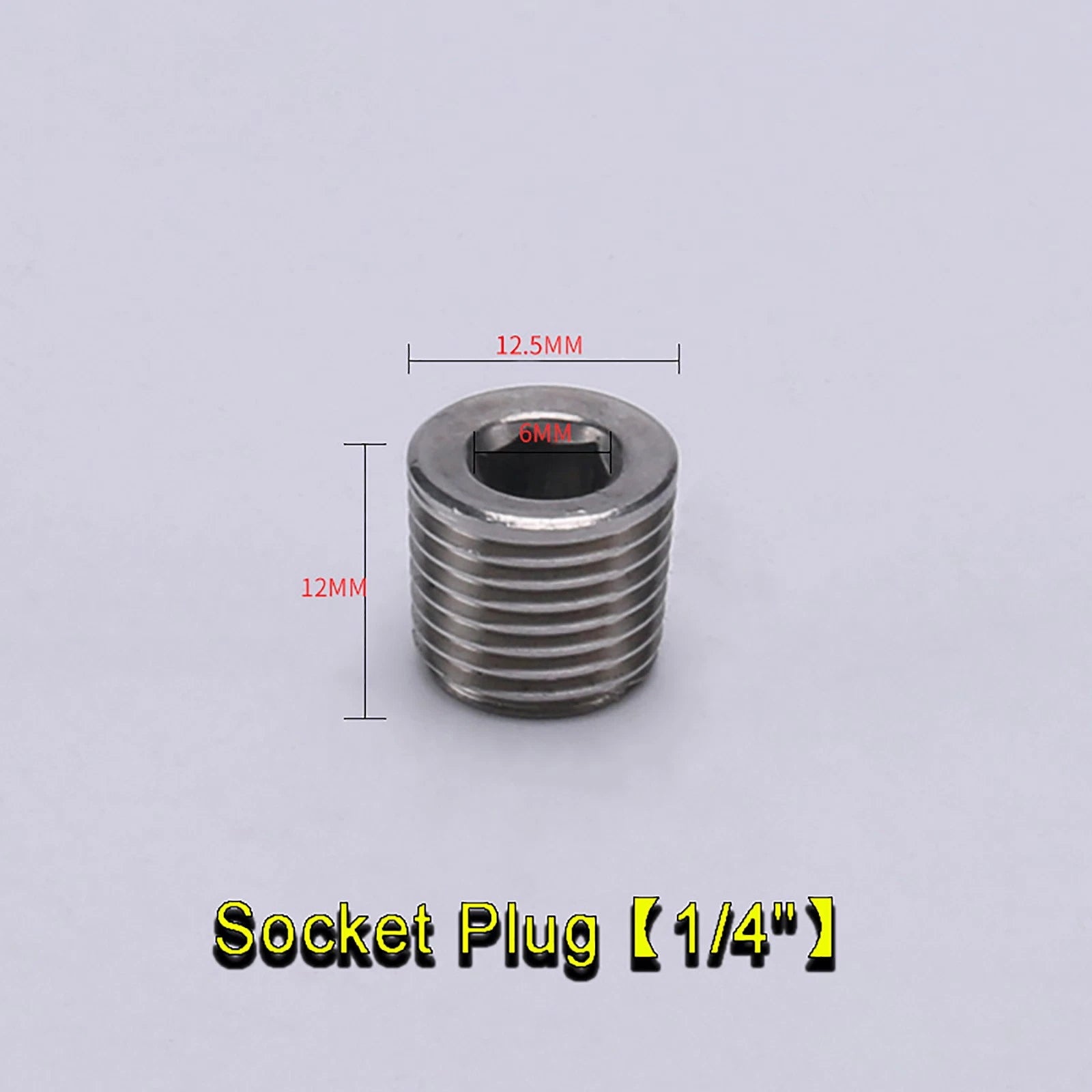 Stainless Steel BSP Pipe Fittings – Socket Plug, Hex Plug & Hex Cap 1/4" to 2"