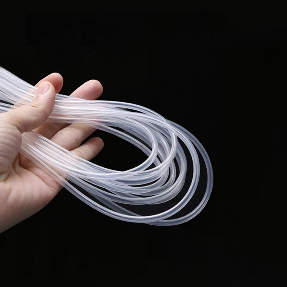 Clear Food Grade Silicone Tubing for Peristaltic Pump — ID 0.8–19mm