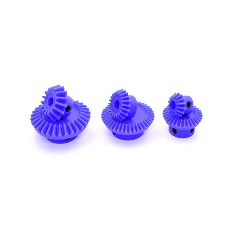 1/1.5/2 Mod Bevel Gear 15T - 40T 90°1:2 Pairing Plastic Nylon Transmission Gear