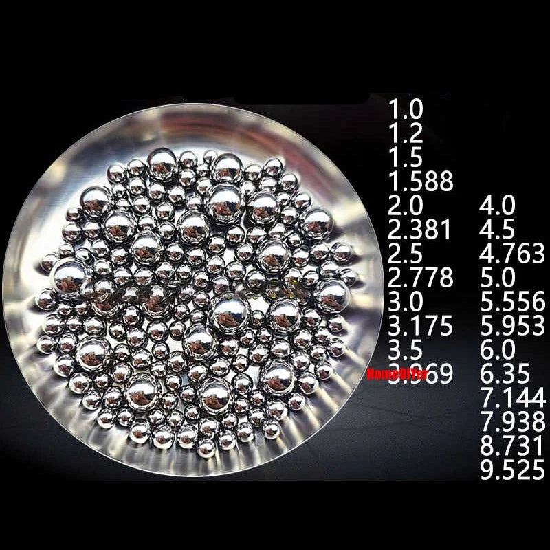 Loose Bearings Steels Ball G10 High Precision Smooth Solid Balls Dia 2.3mm-10mm