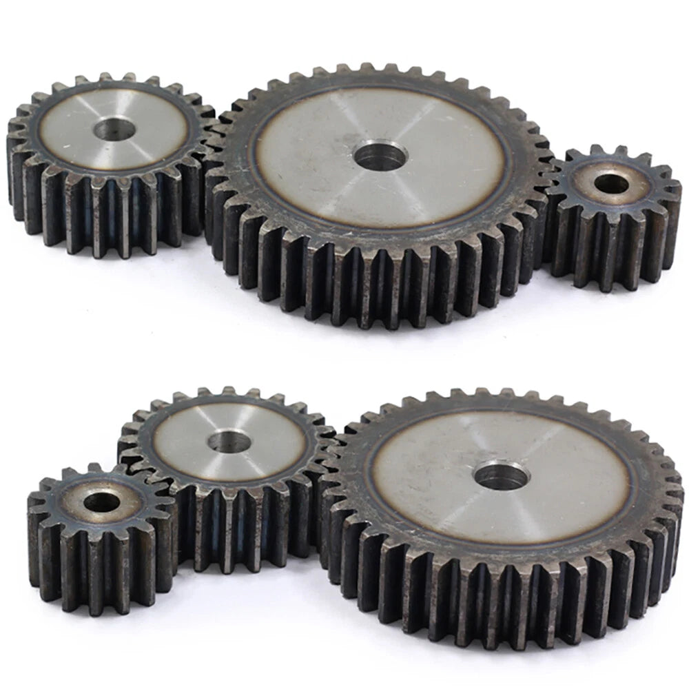 2M/2.5M/3M/4M/5M 10-96T Spur Gear Transmission Motor Gears (Harden by Quenching)