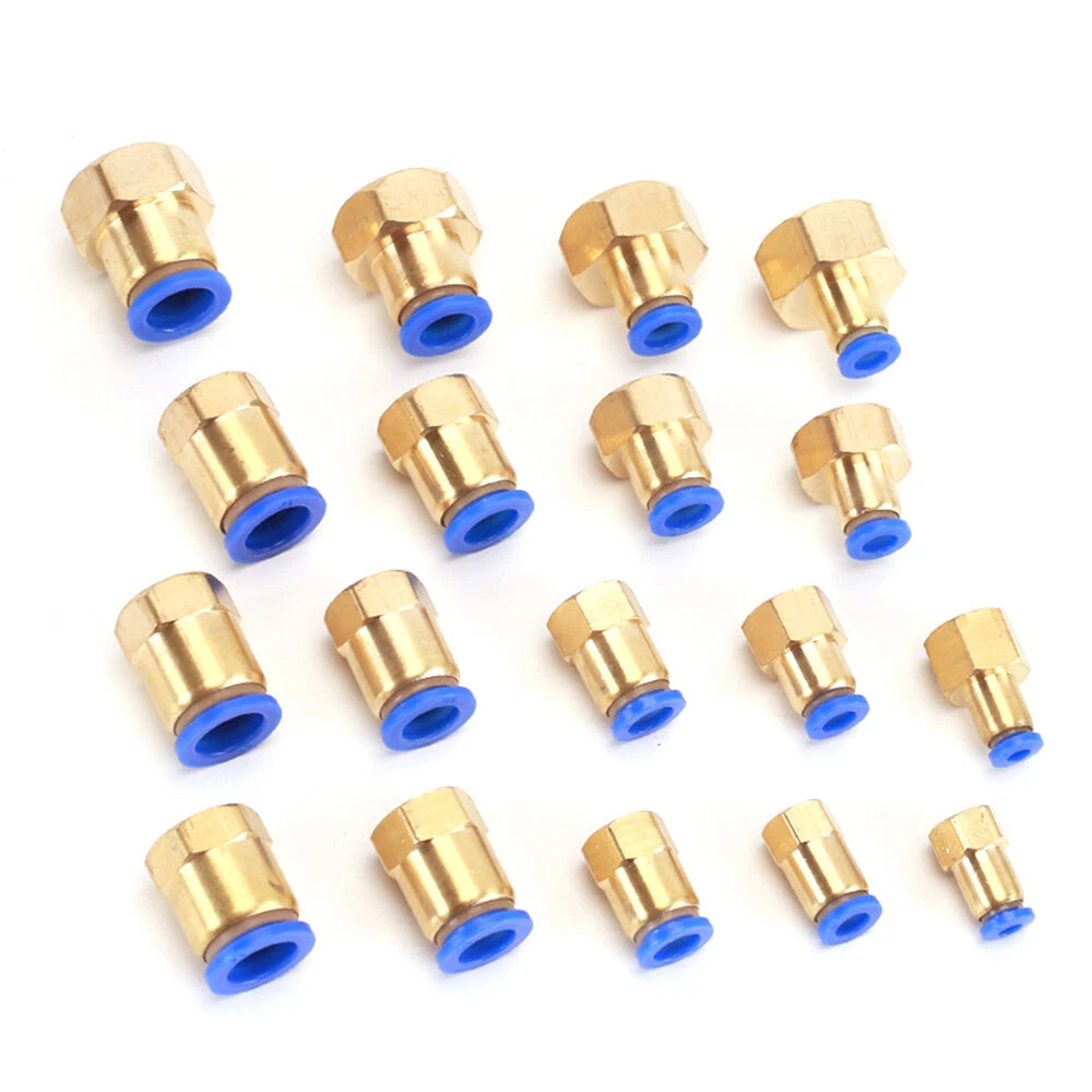 PCF Series Pneumatic Push-In Female Stud Straight Fittings | Air Line Hose Connector