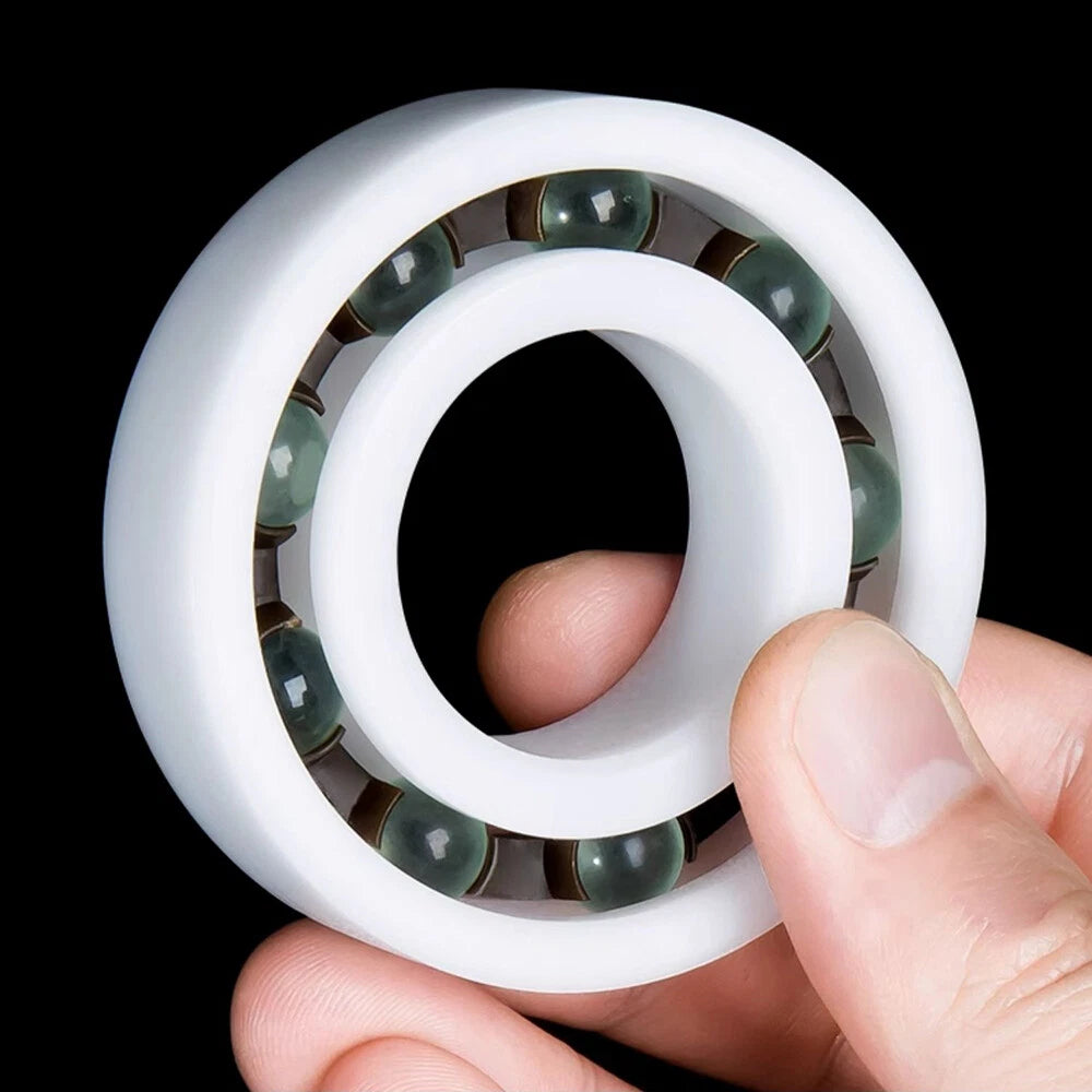 POM Plastic Bearing Glass Ball Miniature Deep Groove Ball Bearings Various Sizes