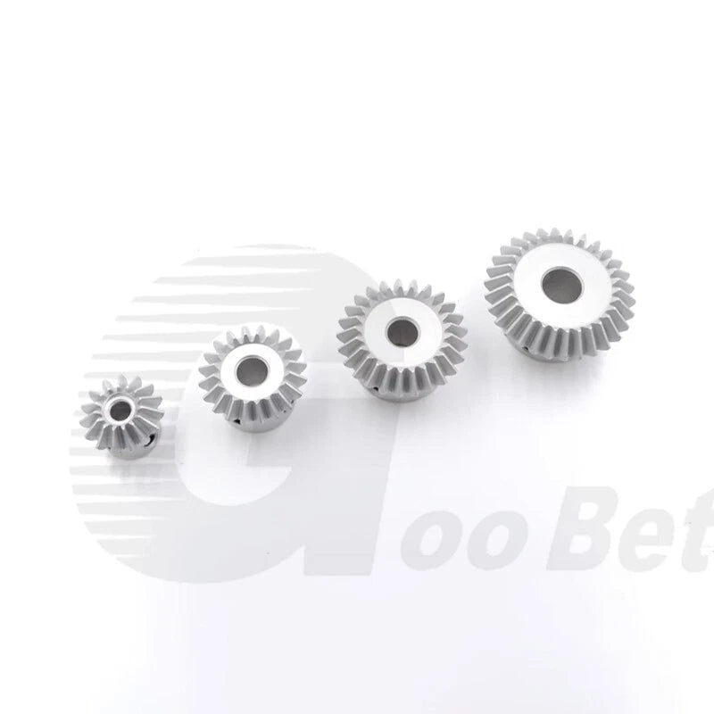 Bevel Gear Set Module 1 Aluminium 1:1 Pairing 15 - 30 Tooth Miter Gear Precision