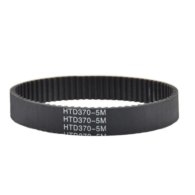 HTD 5M Closed Loop Rubber Timing Belt — 25mm Wide, 175mm to 3770mm Perimeter