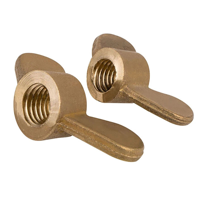 Solid Brass Wing Nuts For Metric Bolts & Screws Brass Wing Nut M4 M5 M6 M8~M12