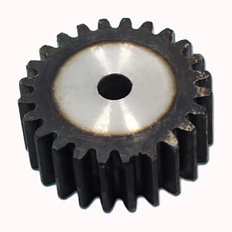 Module 5.0 Spur Gear Pinion Gears 45# Steel 10T to 38T Metal Spur Transmission