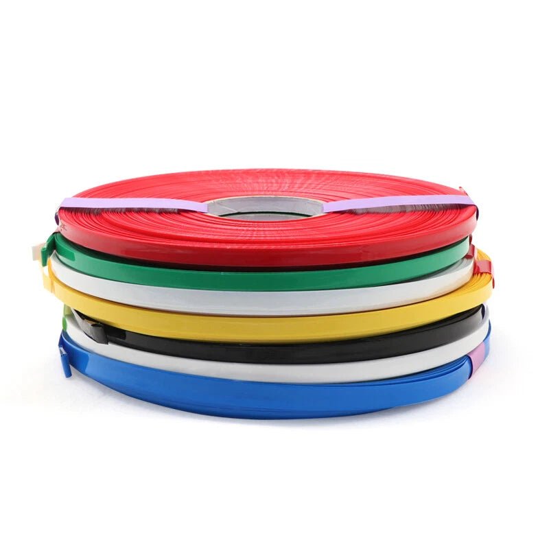 PVC Heat Shrink Tubing for Battery Wraps & Wire Insulation – 160mm to 235mm, Multiple Colors & Lengths - HomeDIYer