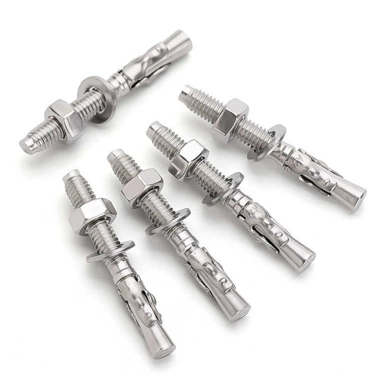Through Bolts Wall Expansion Anchor Bolts A2 304 A4 316 Stainless Steel