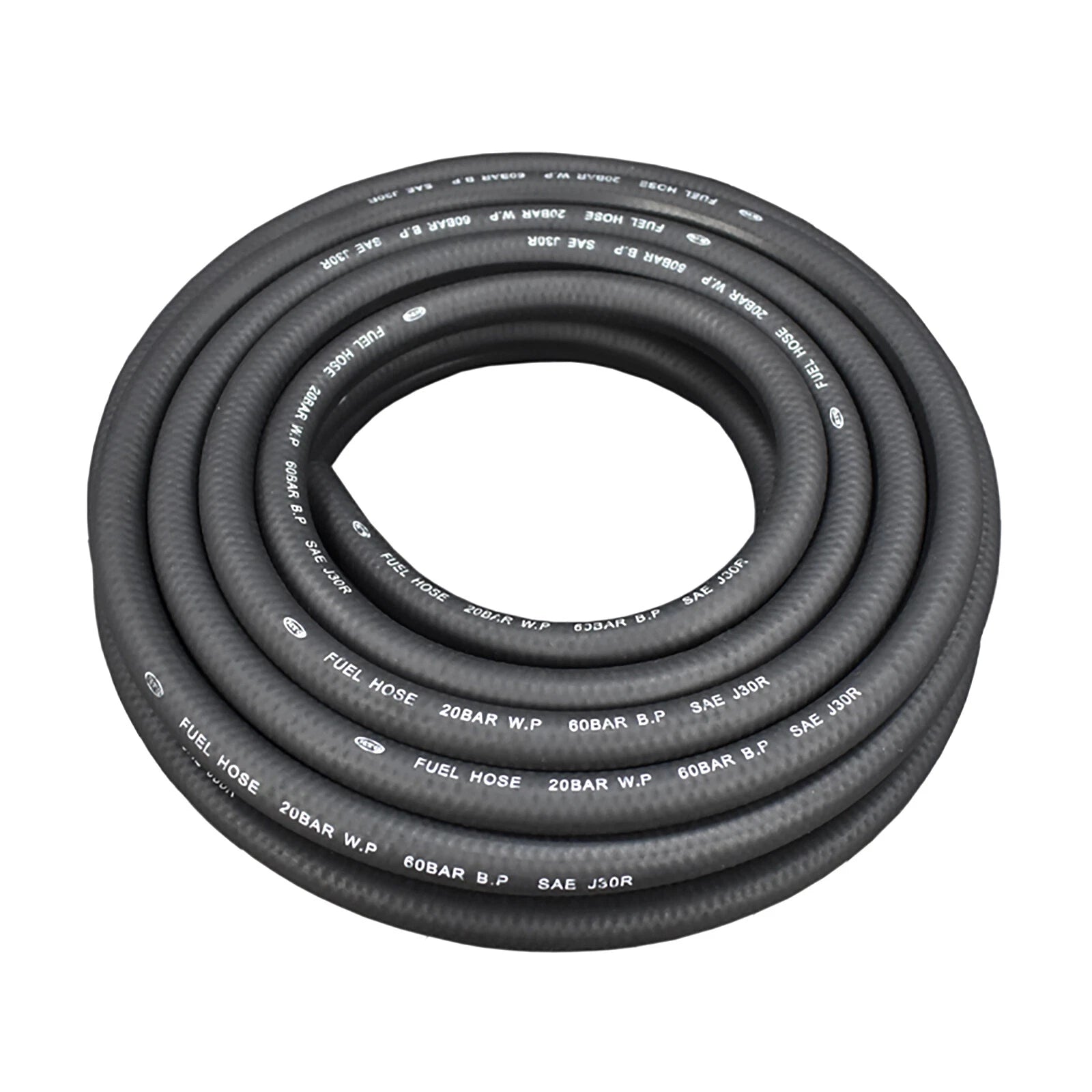Reinforced Silicone Tubing Hose — Fuel, Vacuum & Coolant Line | Red Blue Black