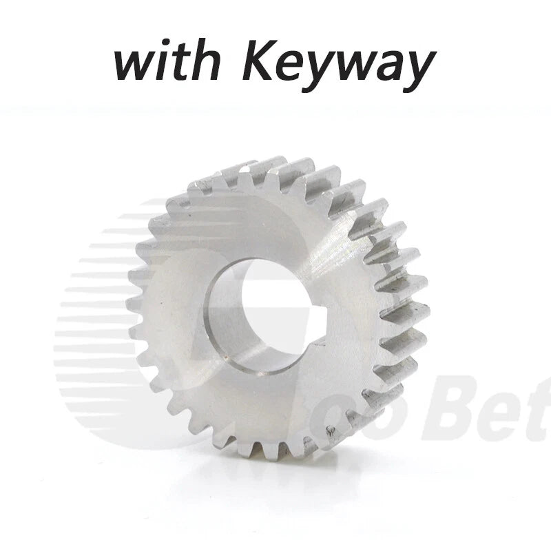 Spur Gear Stainless Steel Module 1 1.5 2 Motor Pinion 12 to 100 Tooth Flat Gear