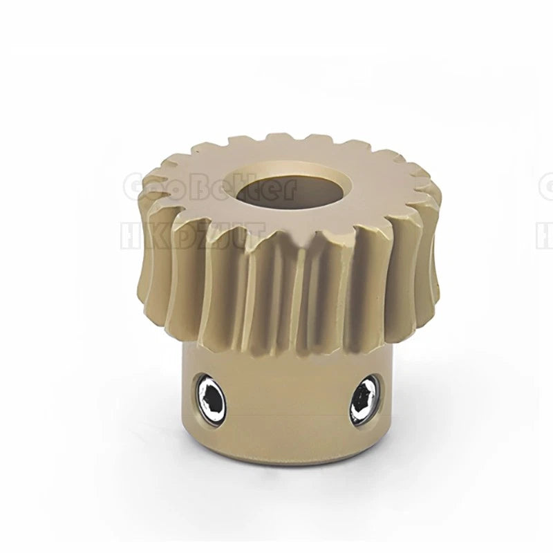 1 Modulus 24 Teeth Brass Worm Wheel Gear Pitch 3.14mm Transmission Gear,Worm Rod