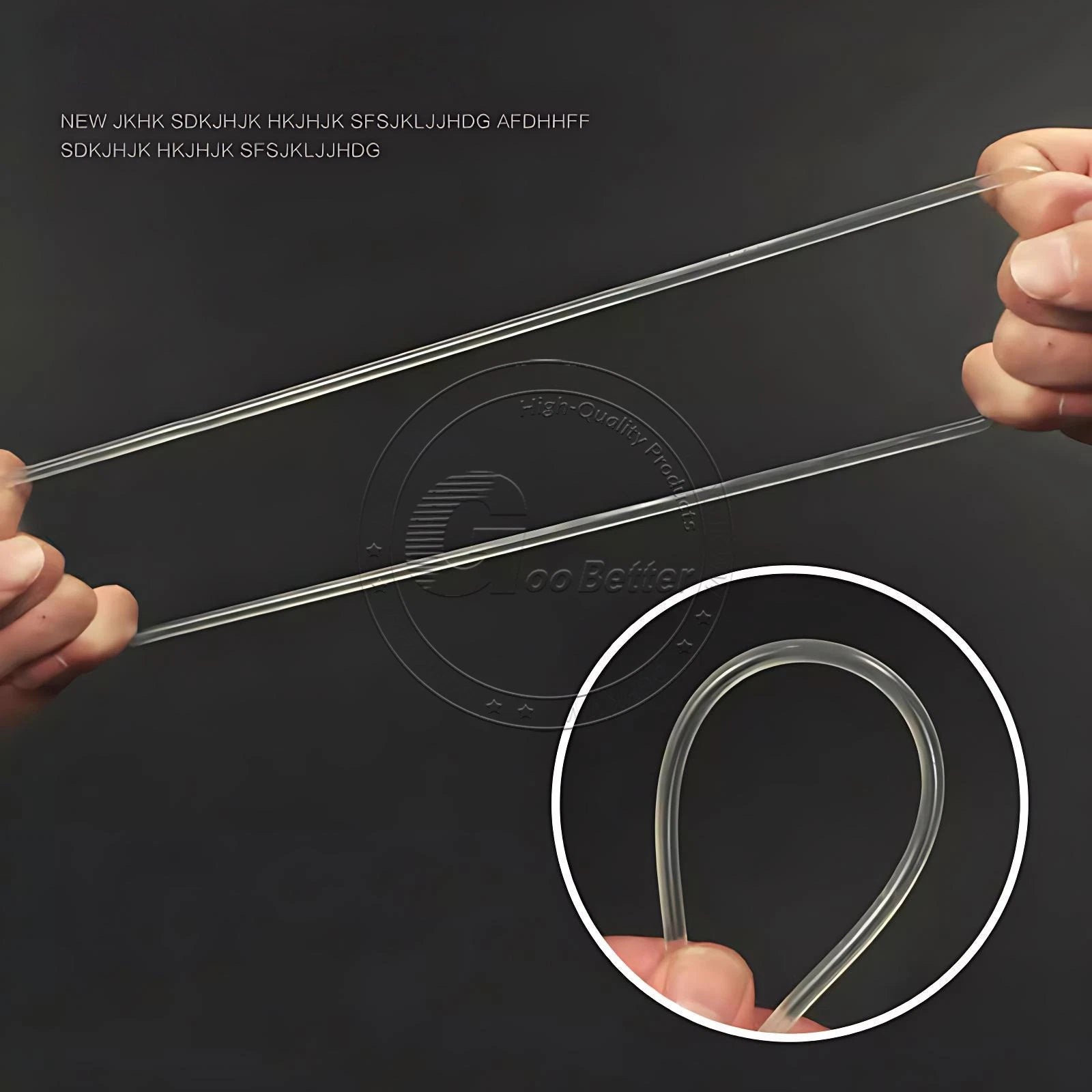 PU Round Drive Belts — Polyurethane, Smooth & Rough Surface, 2mm–12mm Diameter