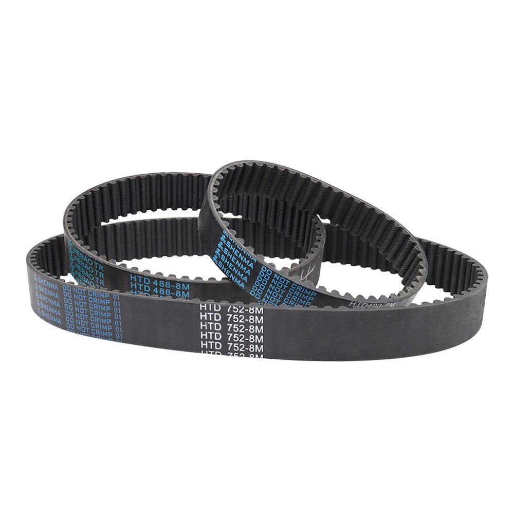 HTD-8M Timing Belt 25mm Wide Closed Loop — 288mm to 3480mm for CNC, 3D Printer & Pulley Drives