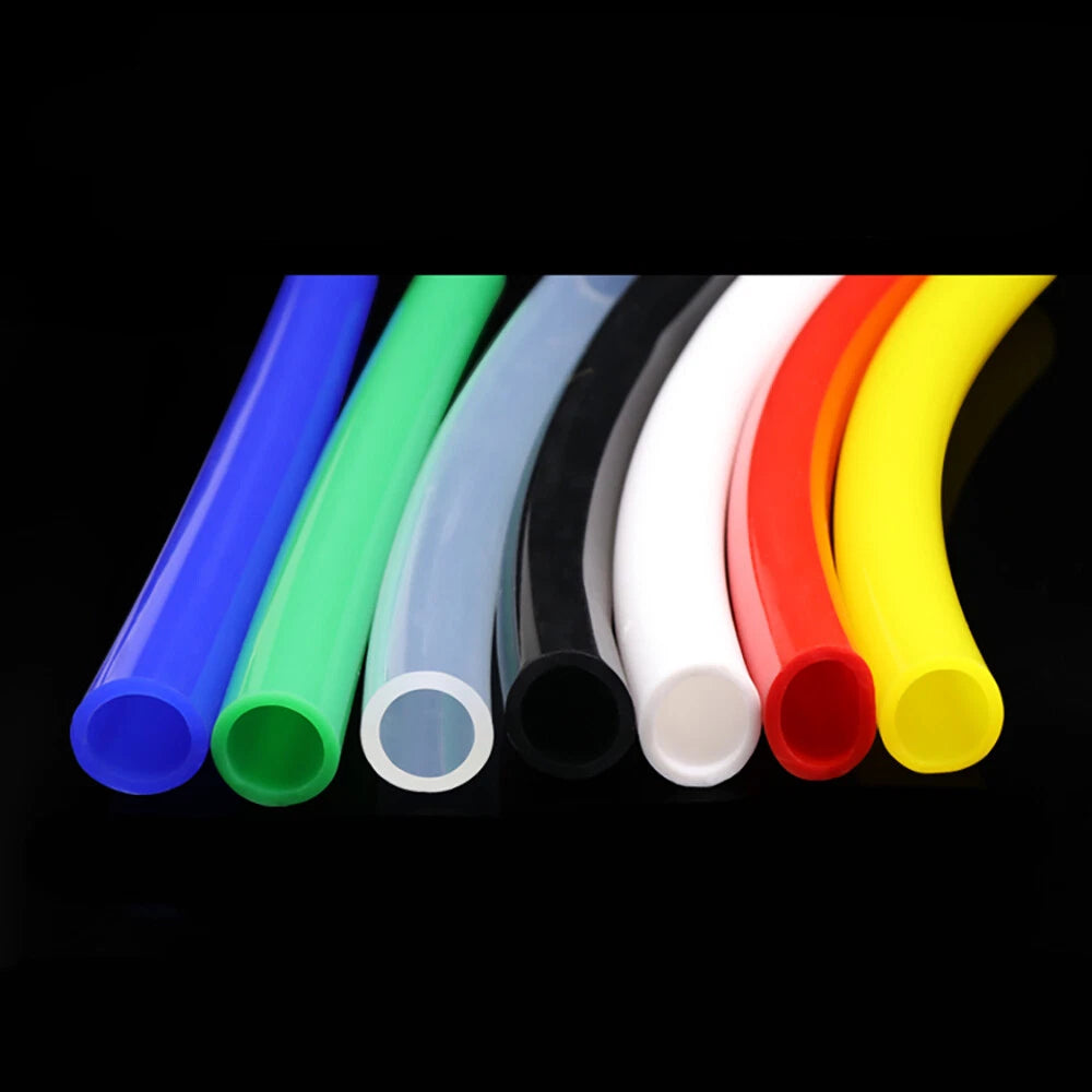 6mm x 8mm Food Grade Silicone Tubing — Flexible Hose Pipe, 14 Colors, Cut to Length