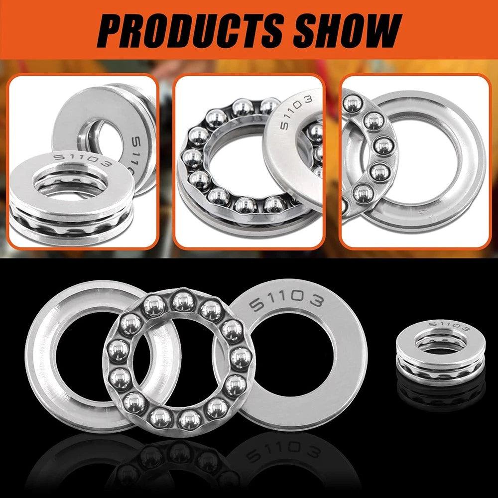 Single Direction Axial Thrust Ball Bearings 51412 51413 51414 51415 51416 51418
