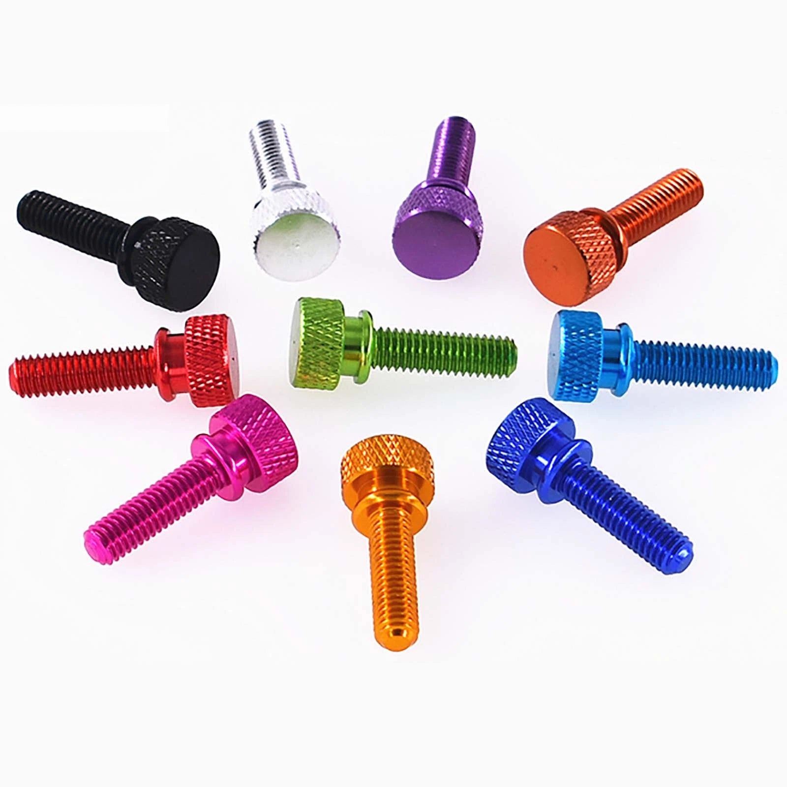 M5 M6 Thumb Knurled Screws Applied In The Precision Equipment And Instruments