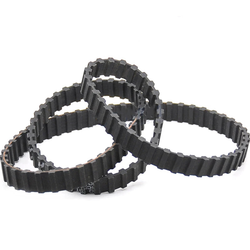 DH Double-Sided Timing Belt | 12.7mm Pitch | Closed Loop Rubber | 25mm & 30mm Wide
