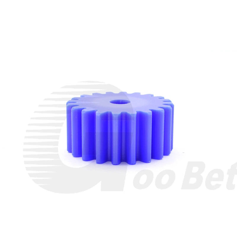 Module 3 Nylon Flat Gear Spur Gear Plastic 12-60 Tooth Pinion Motor Gear Blue