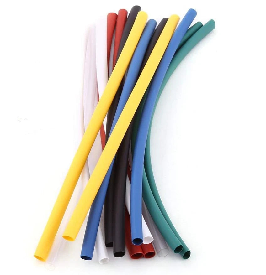 Heat Shrink Tubing 2:1 – 1m Insulated Wire Cable Sleeve, 1–100mm ID, 7 Colors