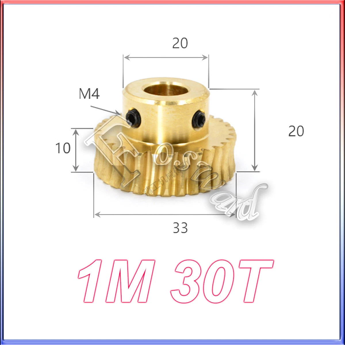 Worm Gear Set 0.5/0.8/1/1.5 Mod Rod Shaft Gear Wheel Reduce Transmission Part