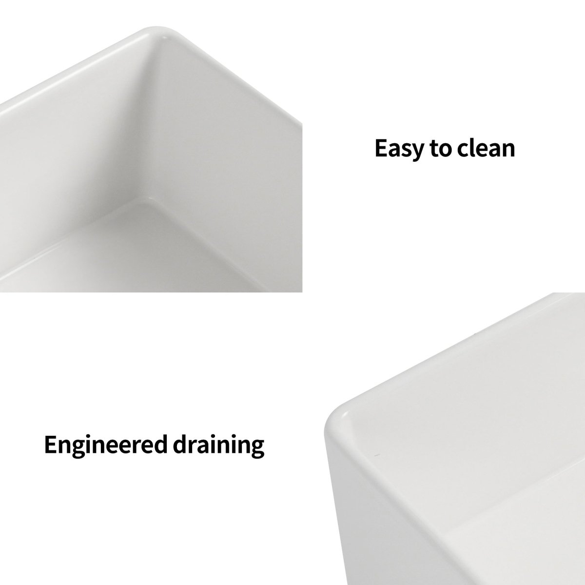 Fireclay 30" L X 20" W Workstation Farmhouse Kitchen Sink With Accessories - HomeDIYer