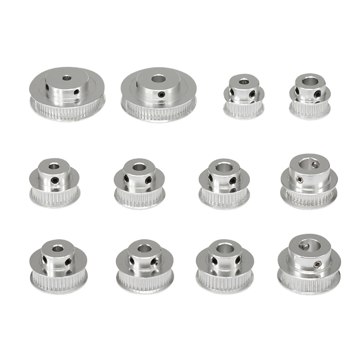 S2M Timing Belt Pulley With Step 16T-60T Bore 4-15mm For 6/10mm Wide Timing Belt