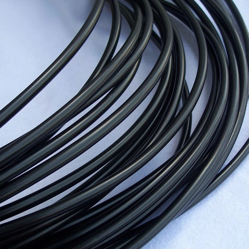 Black Heat Shrink Tubing 2:1 — φ1mm to φ25mm, Electrical Wire Sleeving