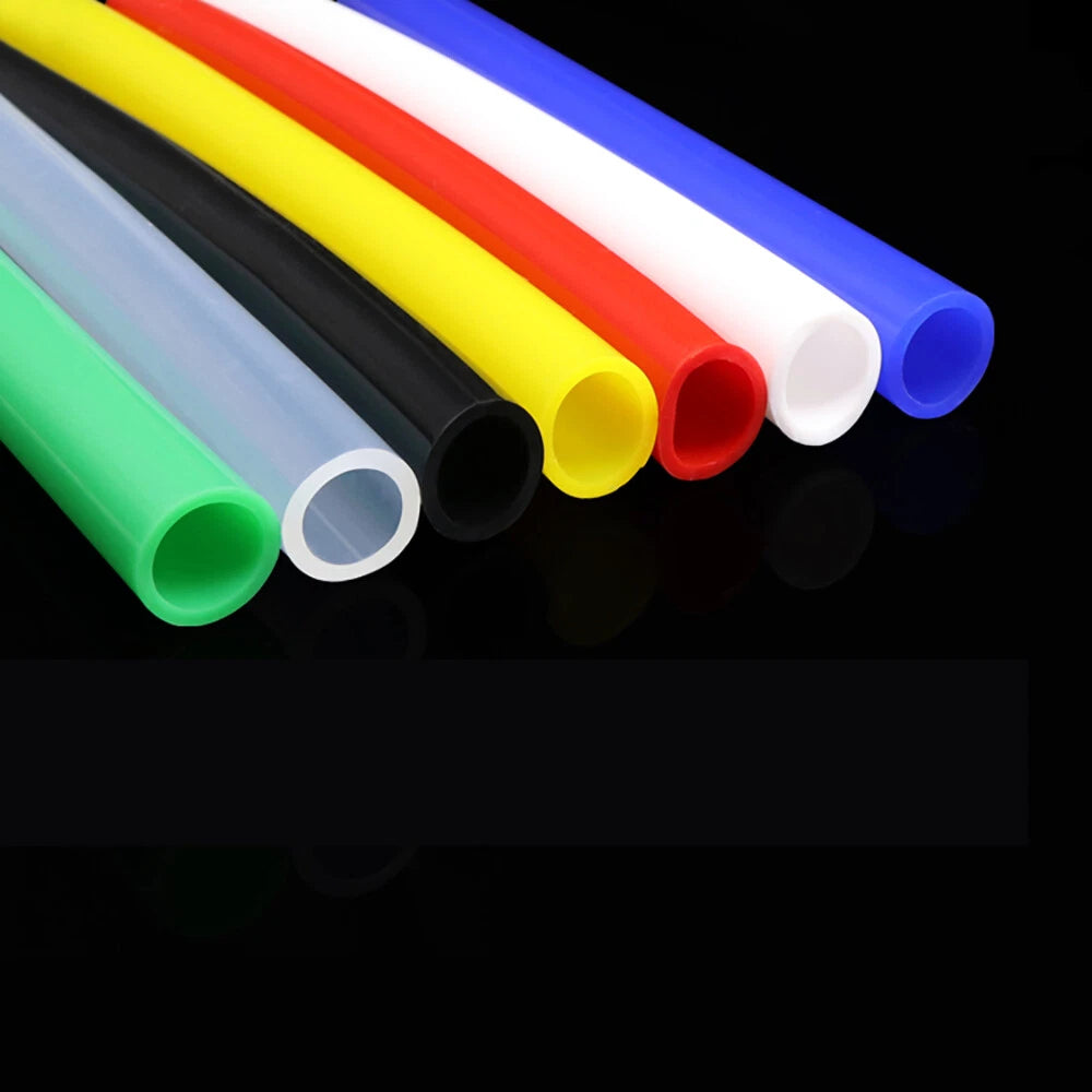 6mm x 8mm Food Grade Silicone Tubing — Flexible Hose Pipe, 14 Colors, Cut to Length
