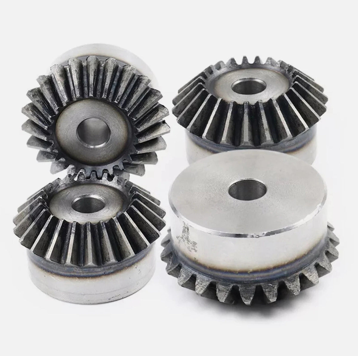 2.5 Module Steel Umbrella Tooth Bevel Gear Helical Motor Gear 15-30 Tooth