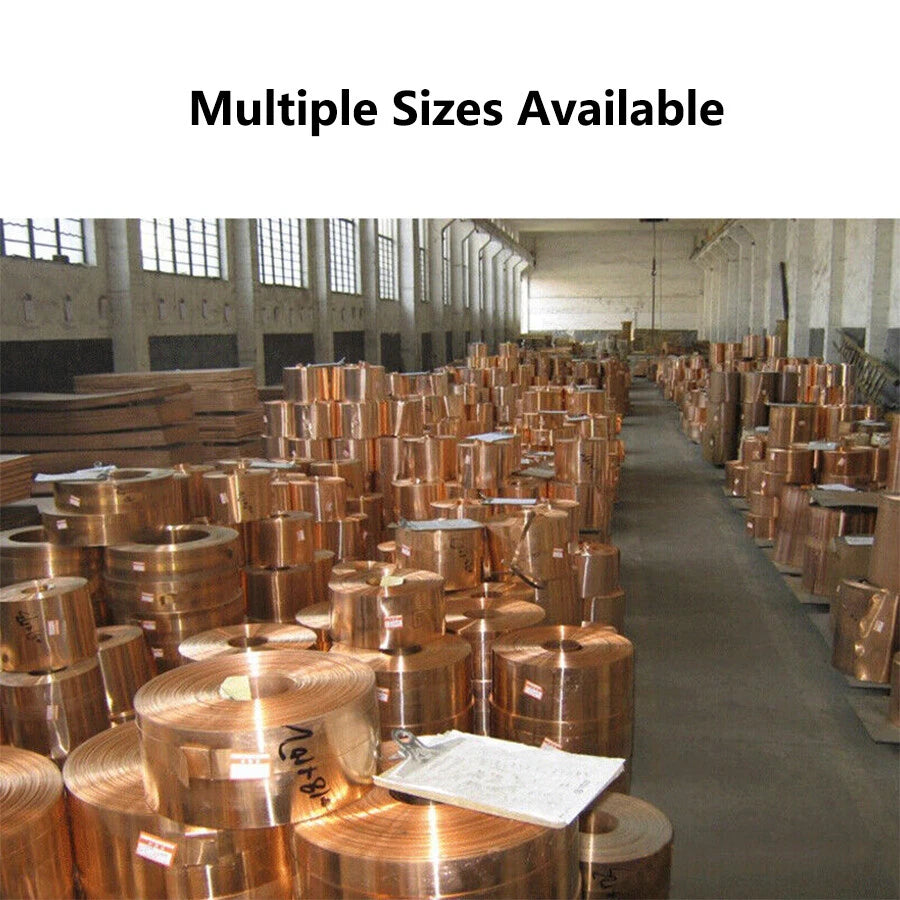 Beryllium Copper Sheet Plate Becu Panel 0.08mm To 5mm Thick - 52 Sizes Available