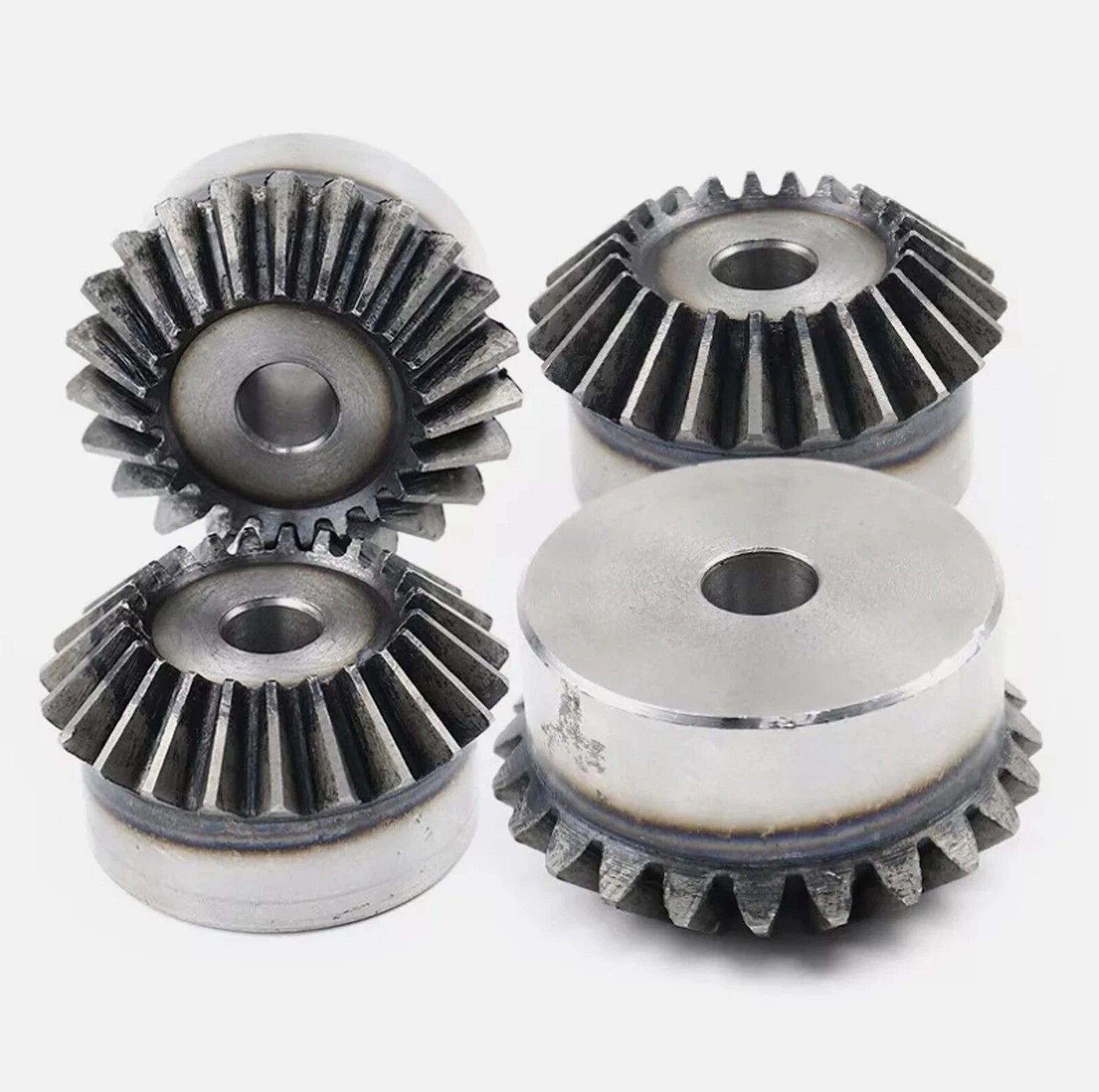 3 mod Twill Spiral Bevel Gear 15-40 Zähne 90° Meshing 45# Steel 1:1 Pairing