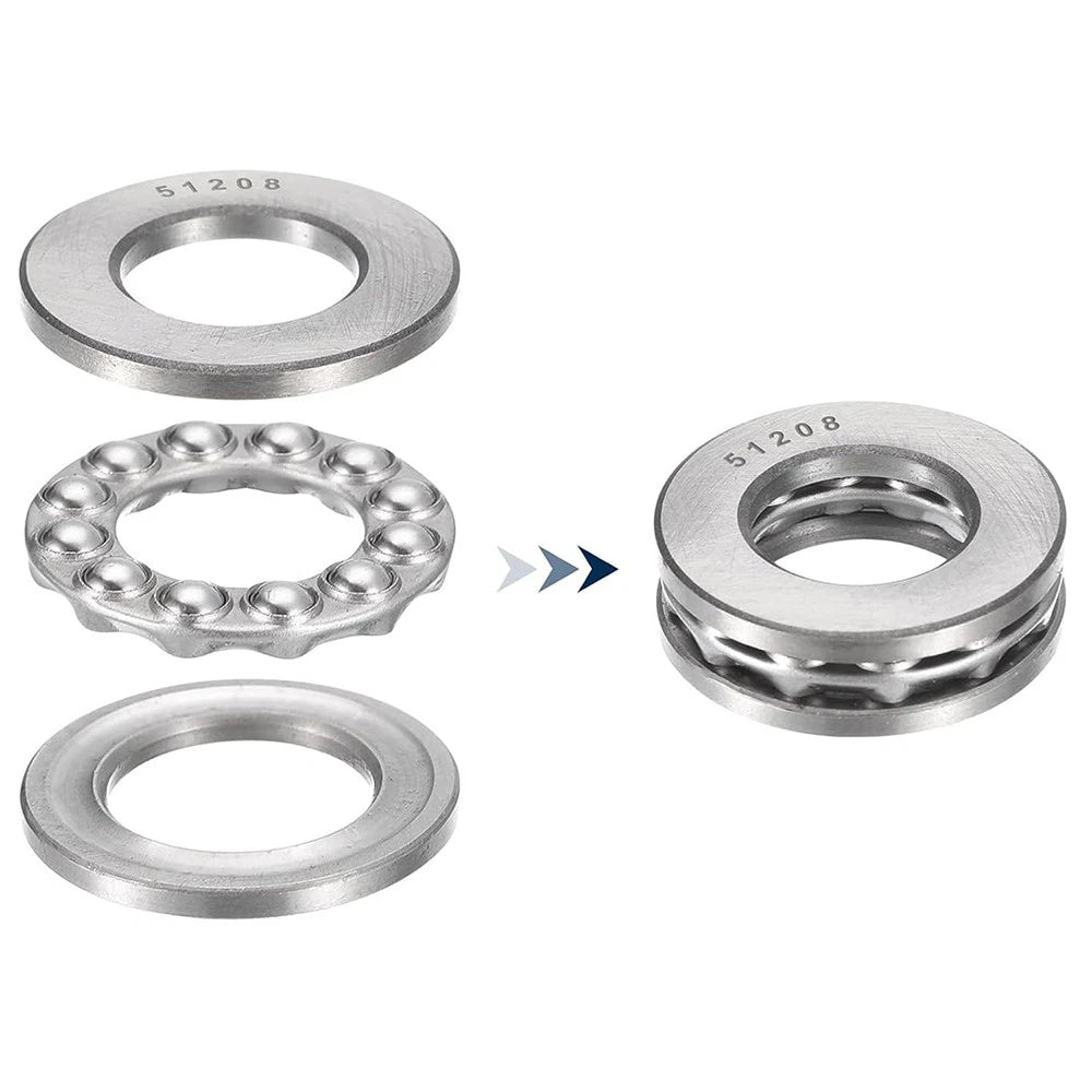 Single Direction Axial Thrust Ball Bearings 51412 51413 51414 51415 51416 51418
