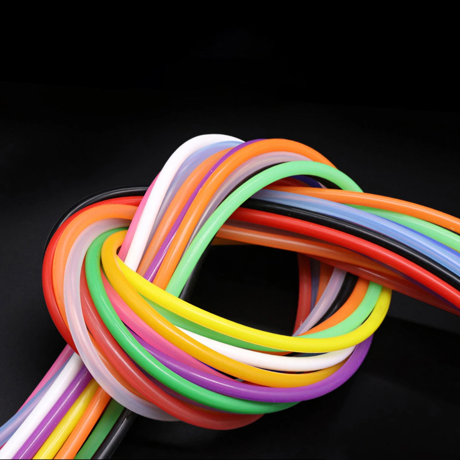 Food Grade Silicone Tube — Flexible High-Temp Rubber Hose, Multi-Size & Color