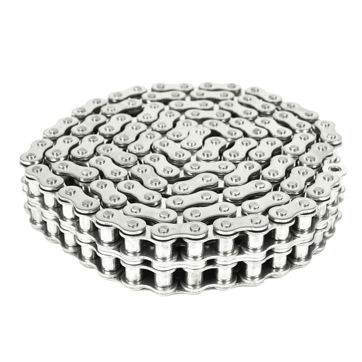 304 Stainless Steel Duplex Double Strand Roller Chain 06B -24A 1.524M Length