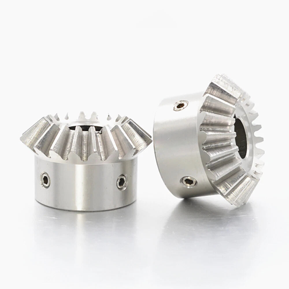 1-3 Module 15-30 Teeth Stainless Steel Umbrella Bevel Gear 90° Angle, Ratio 1:1