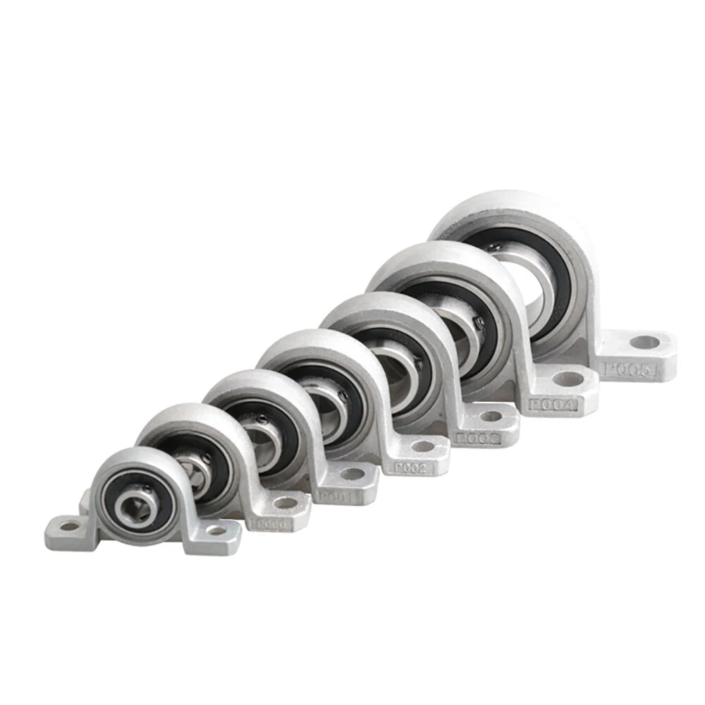 Mounted Ball Bearings With Two-Bolt Flange Kirsite Bore Diameter 8mm To 35mm