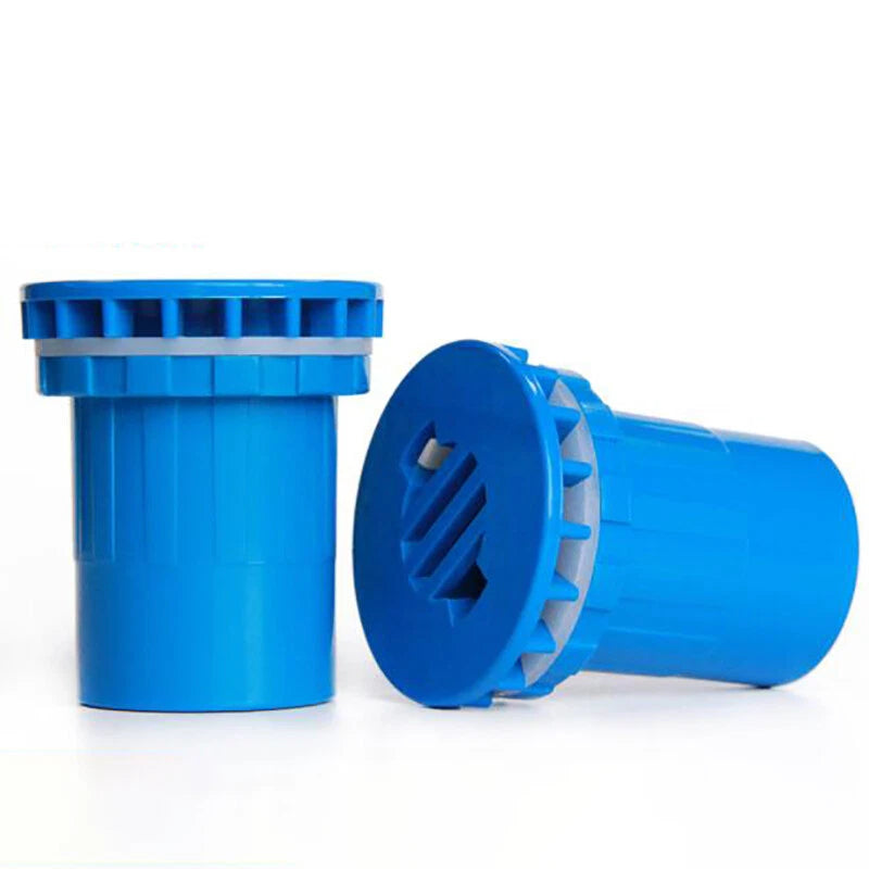 PVC Pipe Fittings Tank Stright Elbow Water Drainage For Aquarium White Blue Grey
