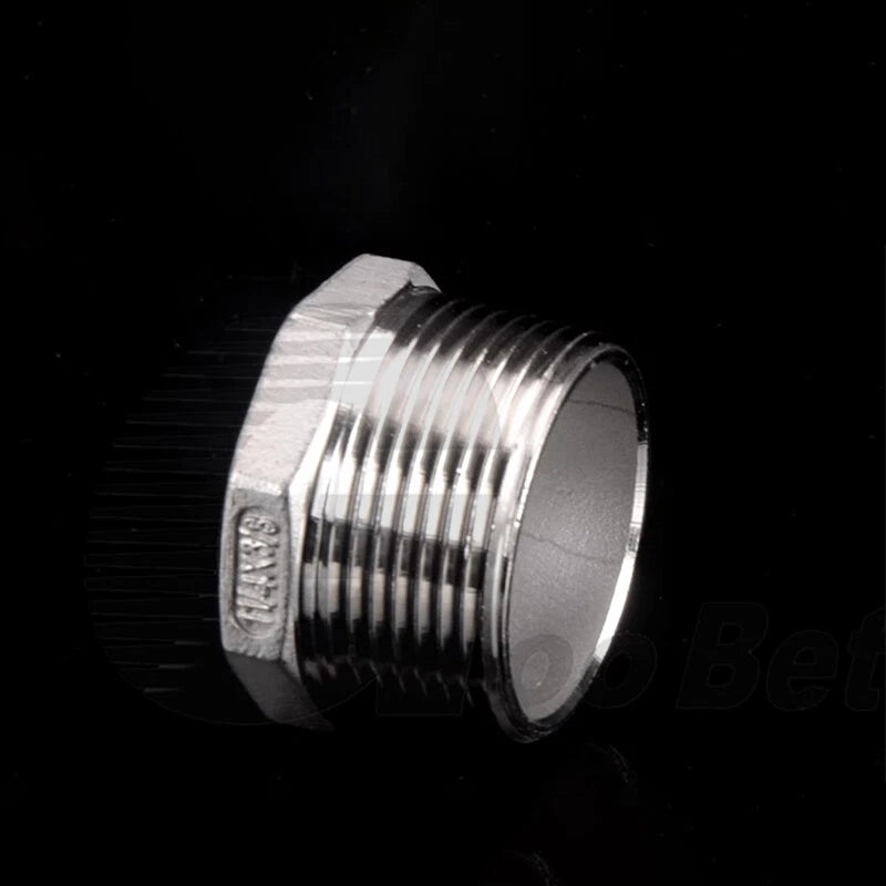 Reducing Bush BSPT Male Female Thread Pipe Fitting – Stainless Steel 304 (A2)