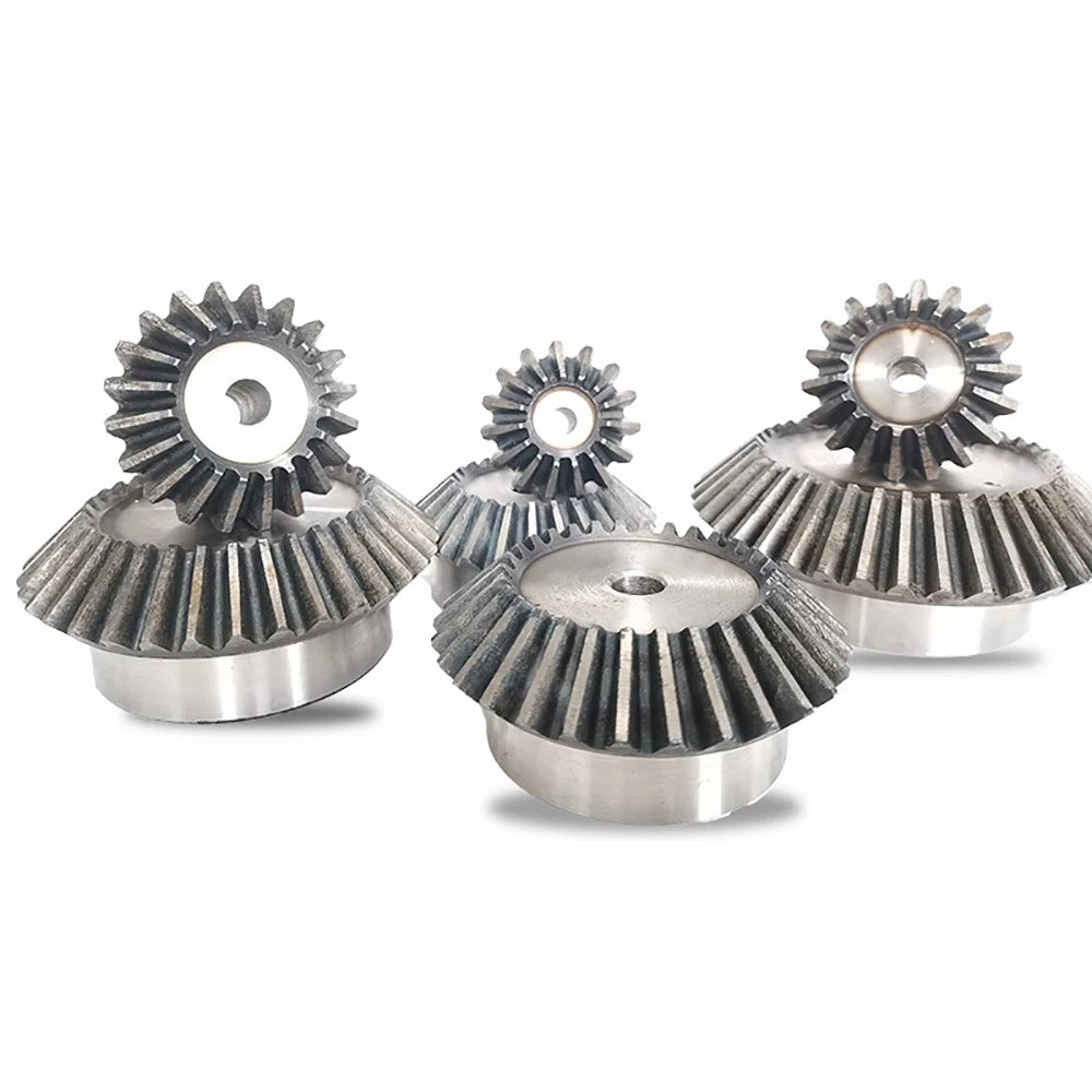 1.5M 2M Bevel Gear 15 - 40 Teeth 1:2 90° Meshing Angle Drive Gears Bundle Sales