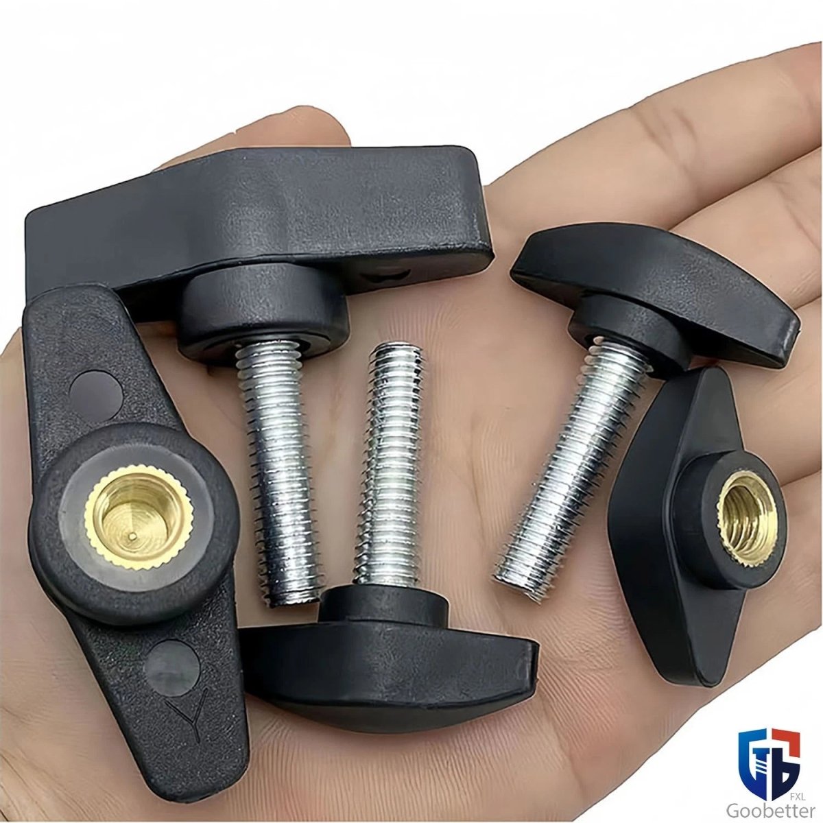 Wing Knob Thumb Screws & Clamping Nuts — M5 M6 M8 M10, D36 / D55 Flange - HomeDIYer