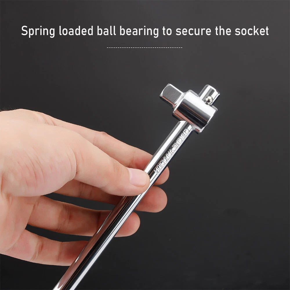 NEW Drive Ratchets 1/4" 3/8" 1/2" Sliding T-Handle Socket Breaker Bar Wrench
