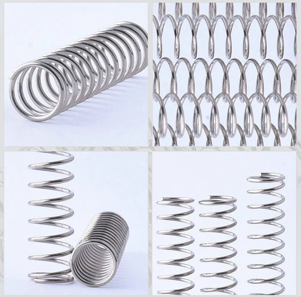 Compression Springs Wire Diameter 0.9/1mm 10-50mm Length Pressure Small 10pcs