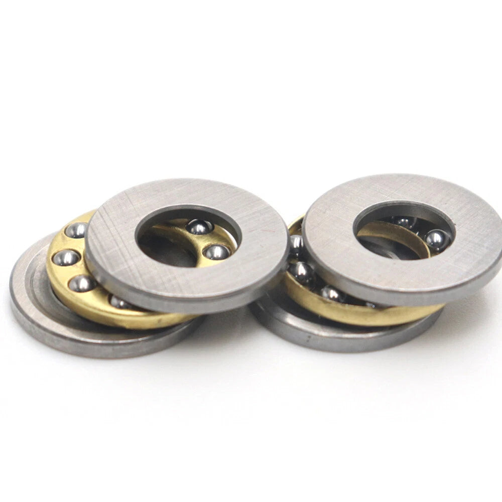 3mm - 10mm Bore Miniature Plane Thrust Ball Bearings with Grooved F3-8 to F10-18