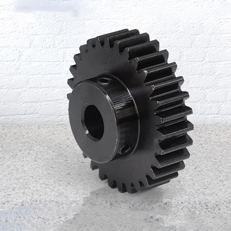 Mod 1.5 Steel Pinion Gear Spur Gears 15-80 Teeth 5-30mm Bore With Screw Hardened