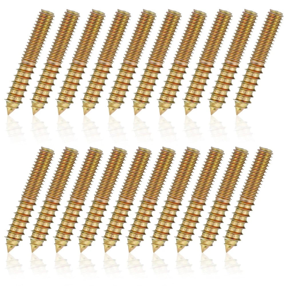 Galvanized Double-Ended Threaded Studs M4 M5 M6 M8 M10, Fully & Half Thread