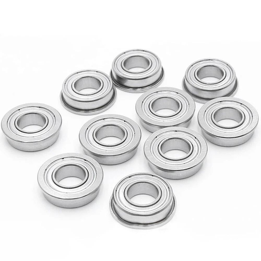 MF6000ZZ ~ MF6010ZZ Bearing Steel Miniature Double Shielded Flange Ball Bearings