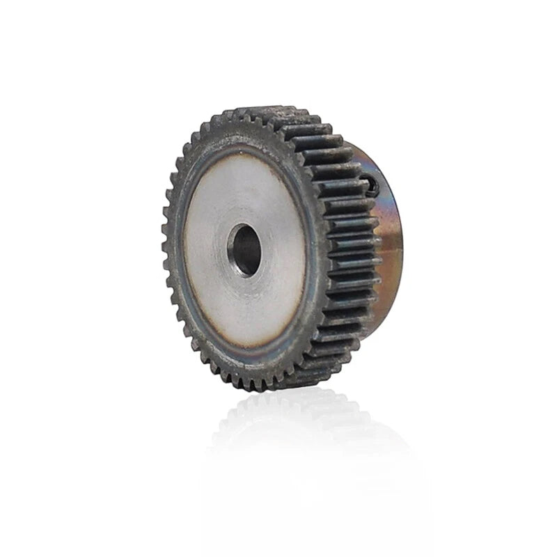 Spur Gears 1 Mod Transmission Gear With Step 45# Steel Pinion Motor Gear 45T~80T