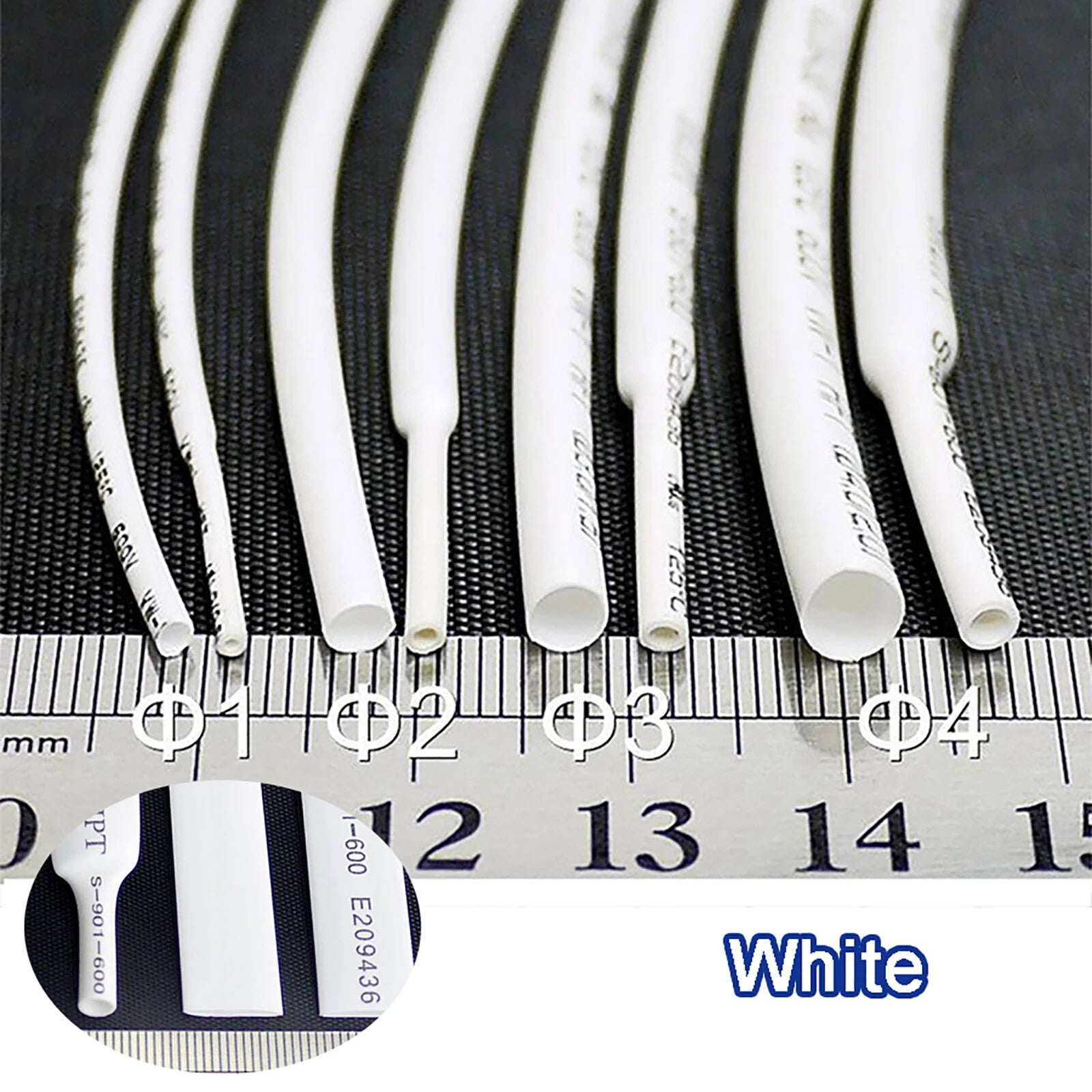 Heat Shrink Tube 2:1 Ratio – Multi-Color & Multi-Size Electrical Cable Sleeving