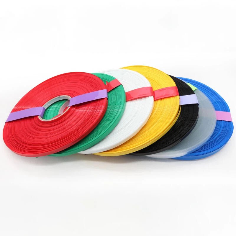 PVC Heat Shrink Tubing 7mm–43mm | Battery Wrap & Wire Insulation | Multiple Colors - HomeDIYer